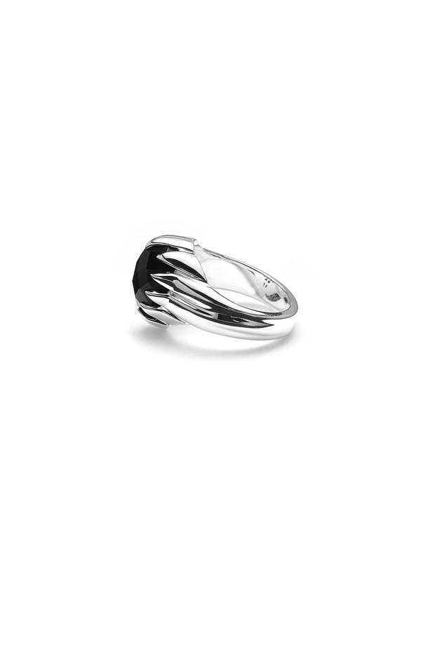 Love Claw Drop Ring - Onyx