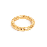 4046-0126 Pure Steel Raw Ring Gold