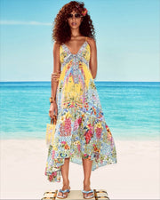 Camilla Sultanahmet Summer Tie Front Dress