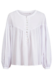 Aurora Button Blouse Lotus