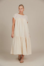 Fleur Relaxed Dress ONE SIZE - Canvas