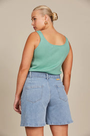 Margot Denim Short - Stellar