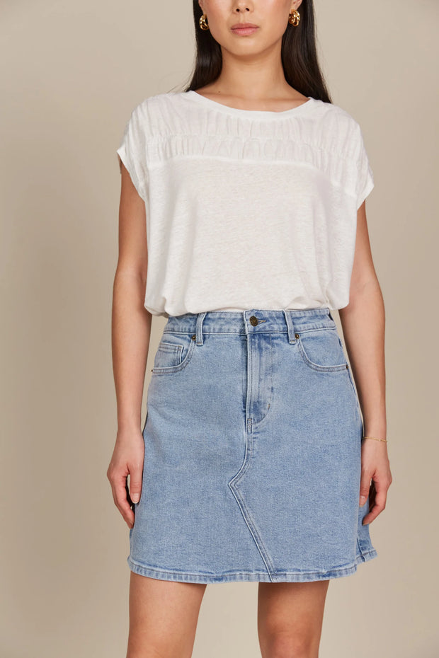 Margot Denim Skirt - Stellar