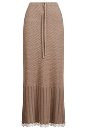 Ida Knit Skirt Canvas