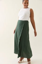 Esther Wrap Skirt Myrtle
