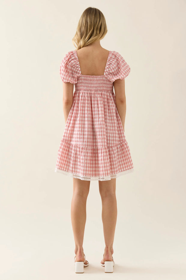 Esther Mini Dress Pink