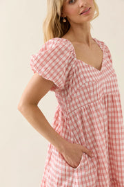 Esther Mini Dress Pink