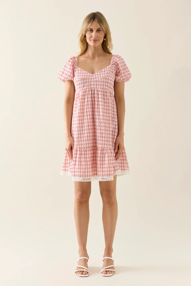 Esther Mini Dress Pink