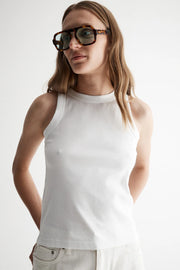 Zoe Tank - White