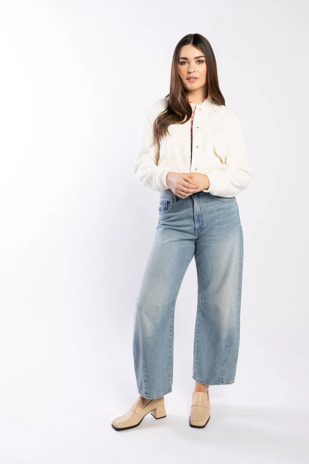Barrel Jean - Vintage Blue Drama The Label