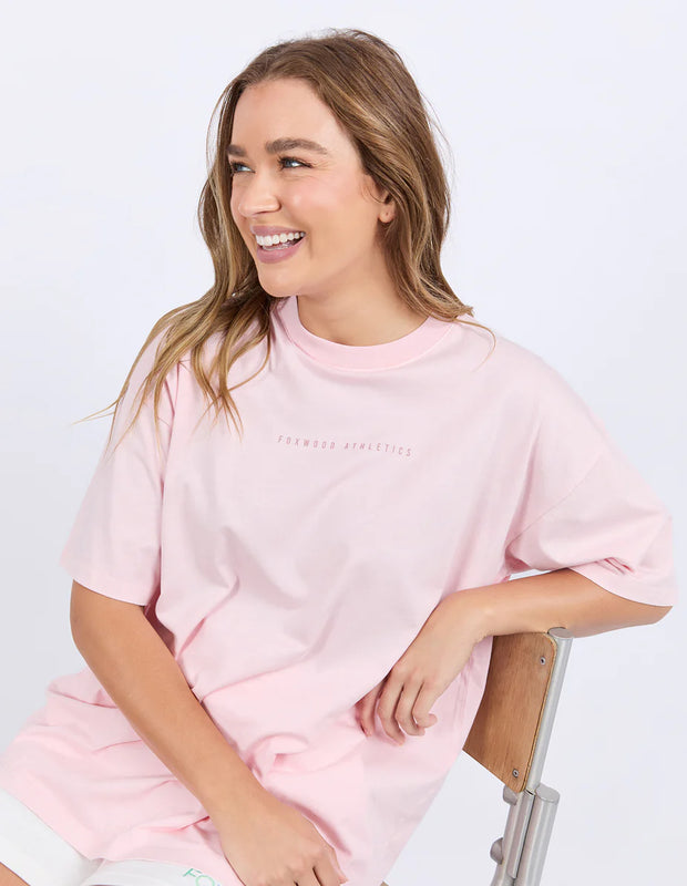 Foxwood Captain Tee Pale Pink
