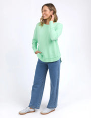 Foxwood Delilah Crew -Mint