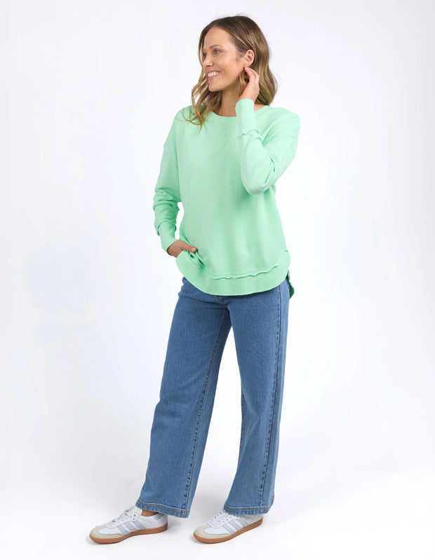 Foxwood Delilah Crew -Mint