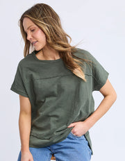 Foxwood Allison Tee - Khaki