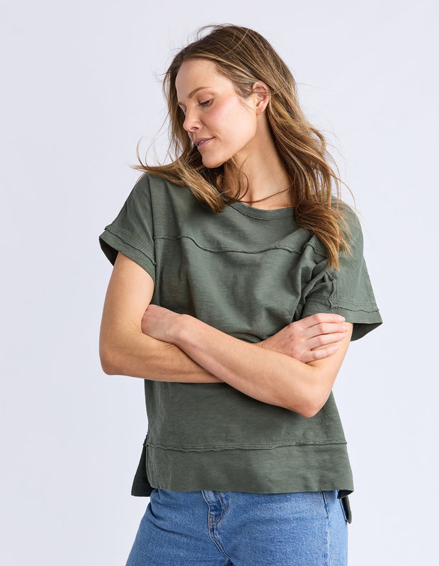 Foxwood Allison Tee - Khaki