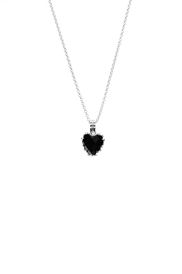 Love Claw Necklace - Black Onyx