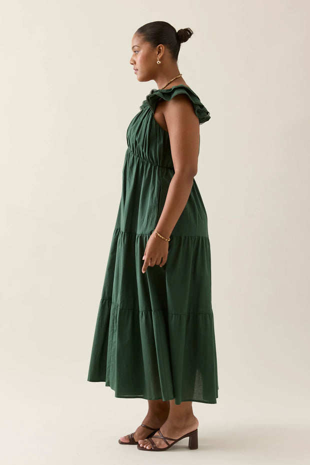 Aurora Frill Tank Dress Myrtle