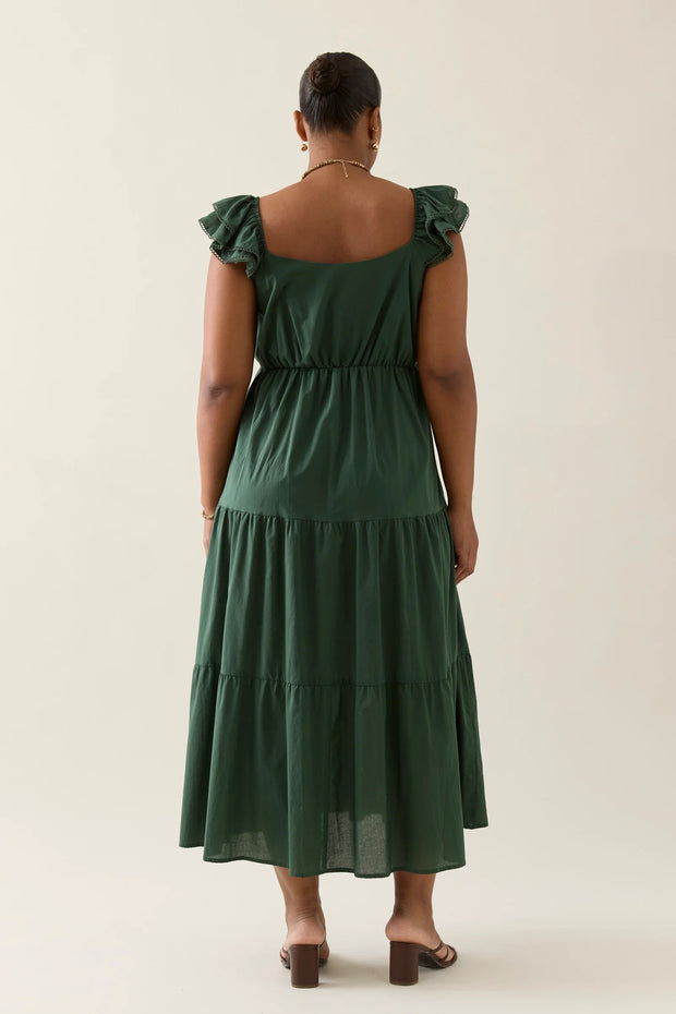 Aurora Frill Tank Dress Myrtle