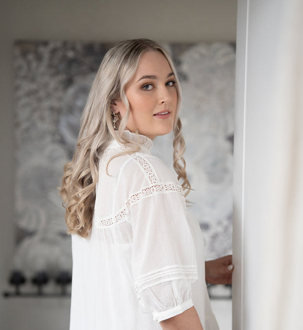 Harlem Mecca Dress White