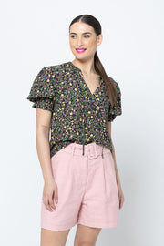 Honey Blouse SS - Garden Pop