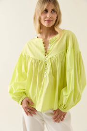 Aurora Button Blouse Pomelo