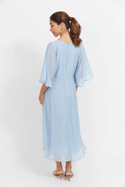 Haven Baja Tie Midi Dress Safira