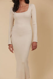 Juno Knit Dress - Canvas