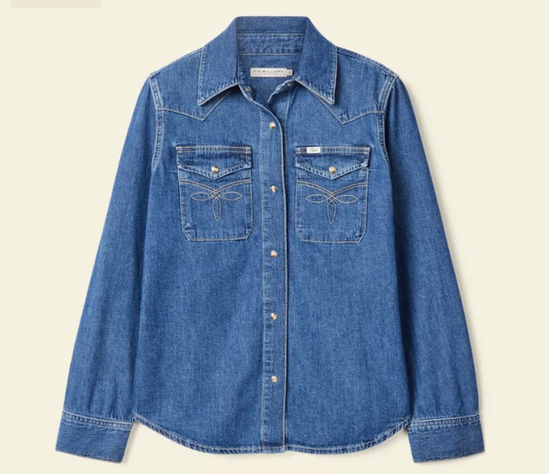 R.M.Willams Cloudbuster Denim Shirt