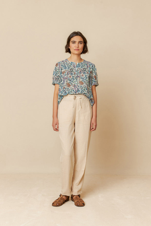 Indi & Cold Paisley Multicolour Blouse