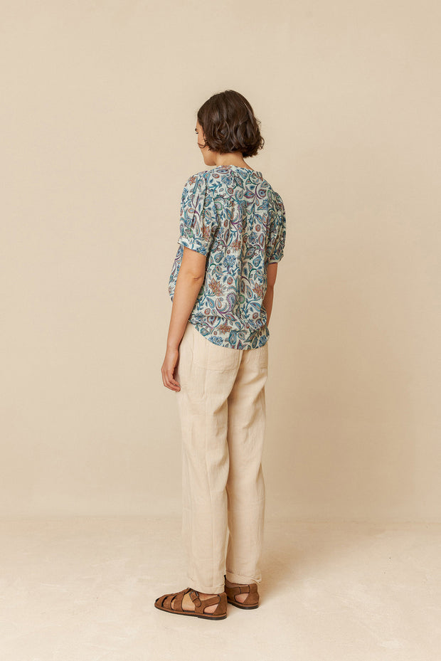 Indi & Cold Paisley Multicolour Blouse