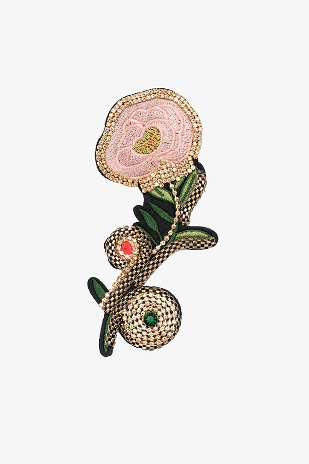 Antler Majestic Fleur Brooch