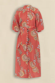 PRE ORDER    Zoe Kratzmann Flourish Dress in Kgari Melon