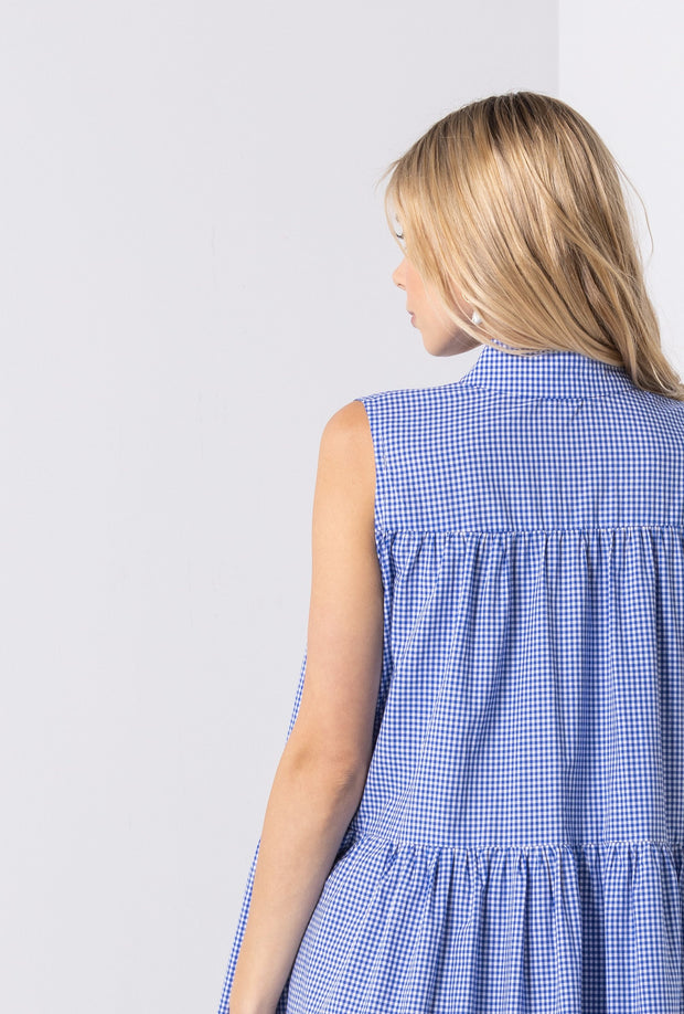 Regent Dress - Little Gingham