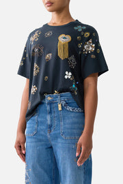 Camilla Classic tee Amulets and alchemy