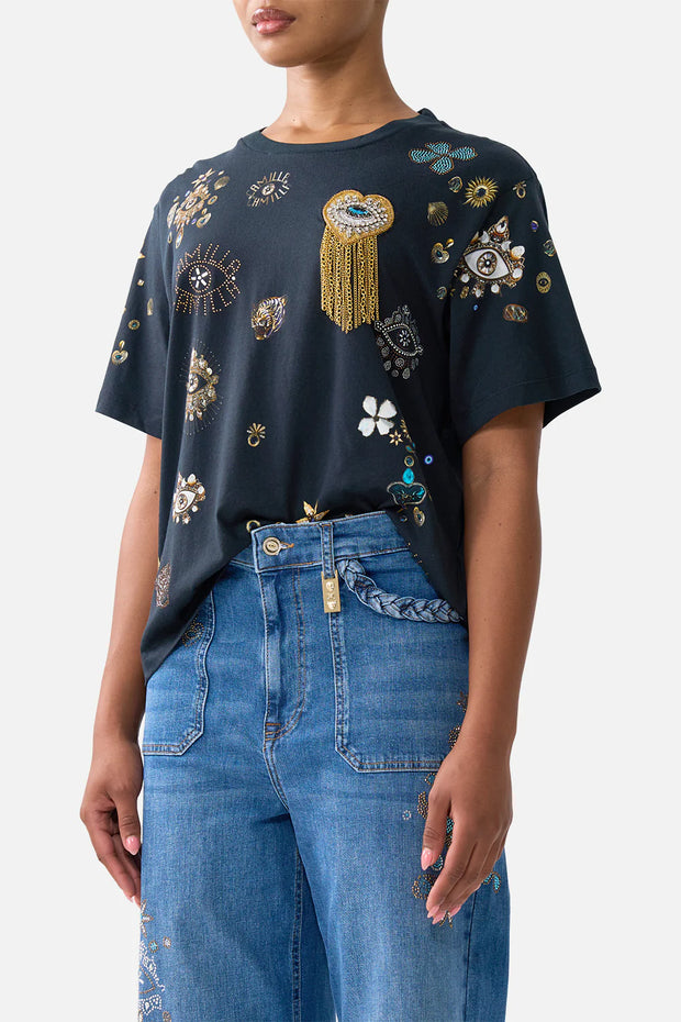 Camilla Classic tee Amulets and alchemy