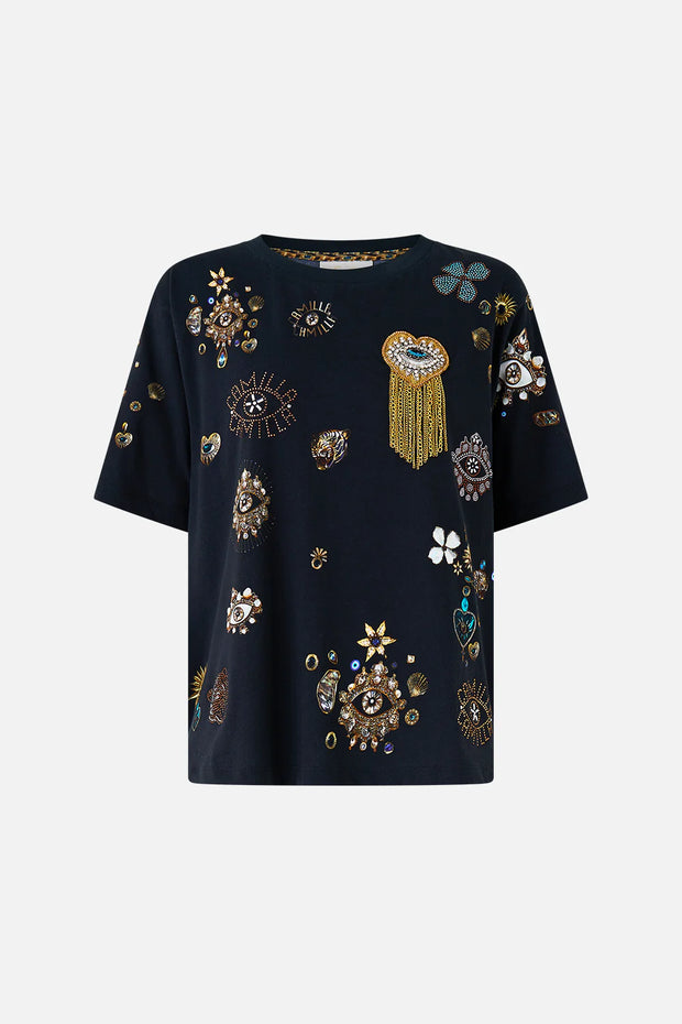 Camilla Classic tee Amulets and alchemy