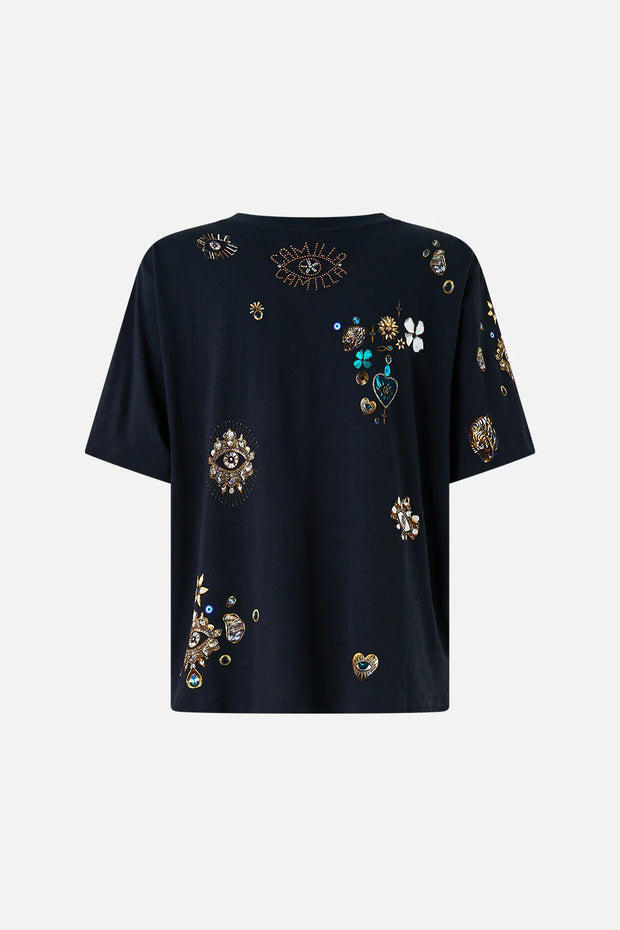 Camilla Classic tee Amulets and alchemy