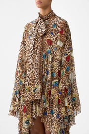 Camilla Ruffle High Low Dress Nazar Nirvana