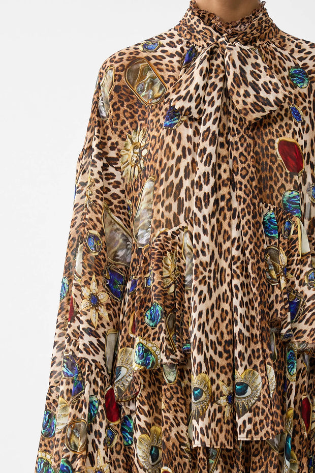 Camilla Ruffle High Low Dress Nazar Nirvana