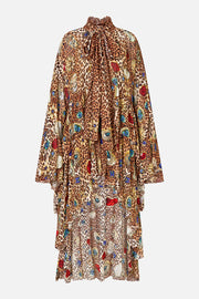 Camilla Ruffle High Low Dress Nazar Nirvana