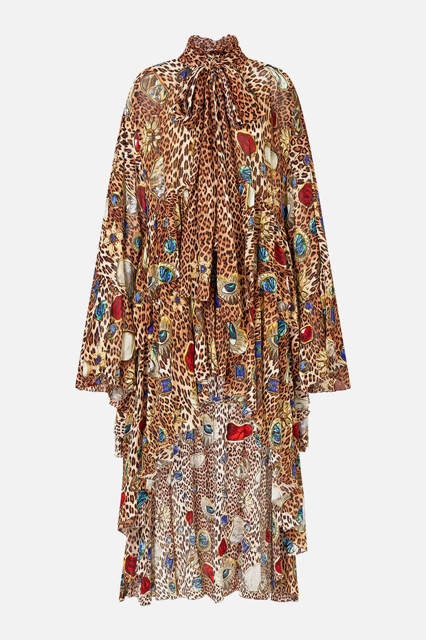 Camilla Ruffle High Low Dress Nazar Nirvana