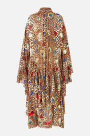 Camilla Ruffle High Low Dress Nazar Nirvana