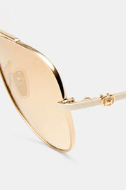 Camilla The Voyage Gold/Natural Tort Sunglasses