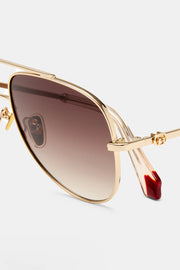 Camilla The Voyage Gold/Nude Sunglasses