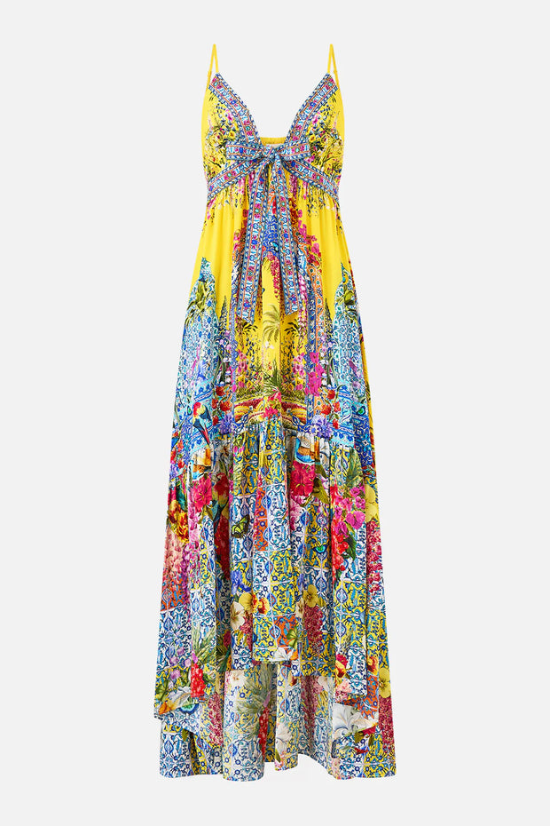 Camilla Sultanahmet Summer Tie Front Dress