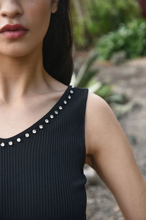 Coop Glisten Up Tank Black