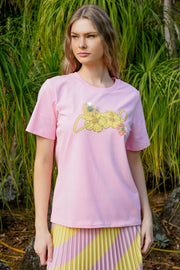 Coop Hibiscus Holiday T Shirt Pink