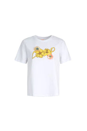 Coop Hibiscus Holiday T Shirt White