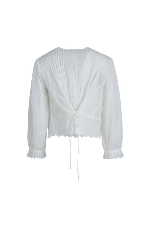 Coop Sew Lovely Blouse White
