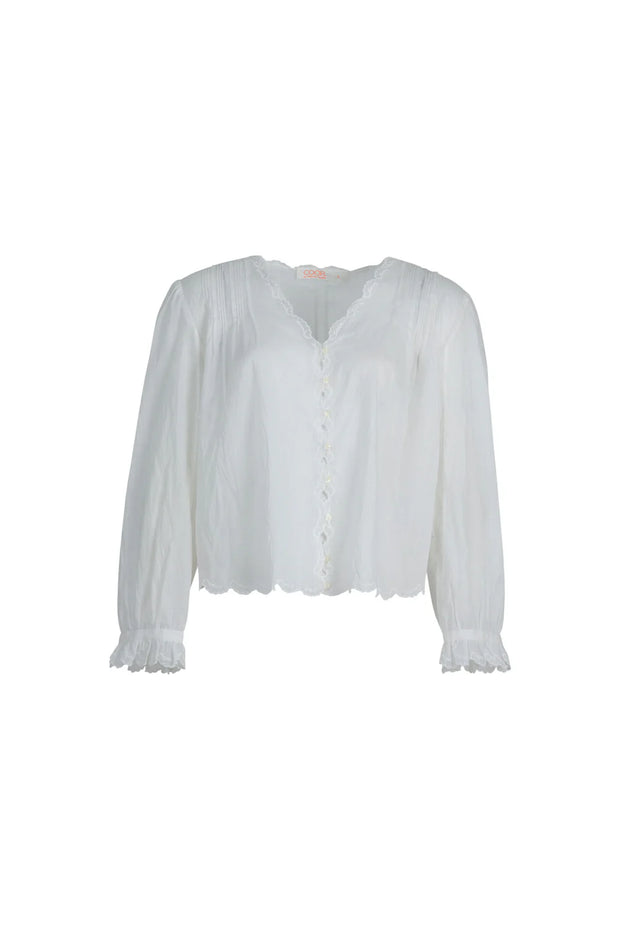 Coop Sew Lovely Blouse White